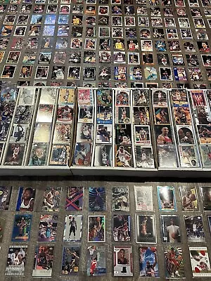 HUGE LOT 300 BASKETBALL CARDS MICHAEL JORDAN SHAQ NBA STARS 80s 90s RC ROOKIES! • $49.99