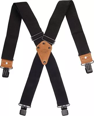 New Dickies Men's Industrial Strength Ballistic Nylon Clip End Work Suspenders • $23.50