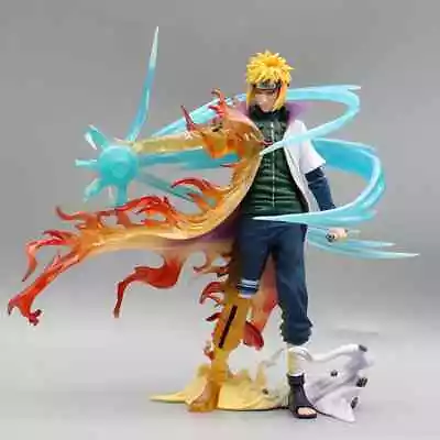 26Cm Naruto Figures Namikaze Minato Anime Figures Gk Pvc Statue Action Figurine • $39.95