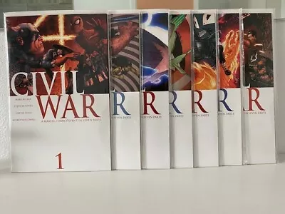 Civil War #1-7 Nm Complete Set Run (marvel 2006) *key Series* • $56