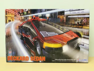 Fujimi 1/24 Blade Runner Deckard Sedan Model Kit - Includes Deckard Blaster • $74.48