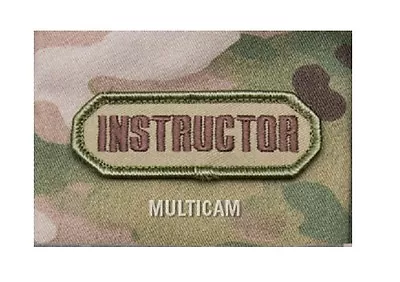 Milspec Monkey MSM Morale Patch Nylon - INSTRUCTOR Tab - MULTICAM Version NEW • $7.49