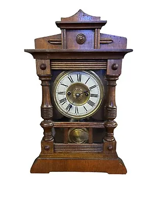 Antique German HAC Blackforest Table Clock • £120