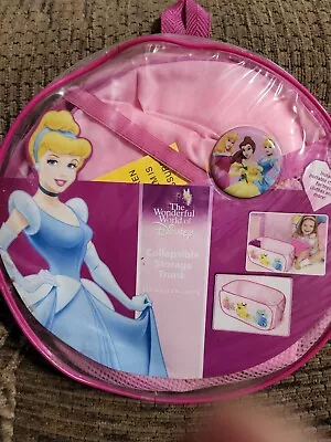 £43.50 • Buy Disney Princess Collapsible Storage Trunk For Toys Clothes Dolls 32.5x16.5x16.5