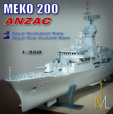 NATO Frigate MEKO 200 ANZAC - 1/350 Scale - Royal Australian Navy • $190