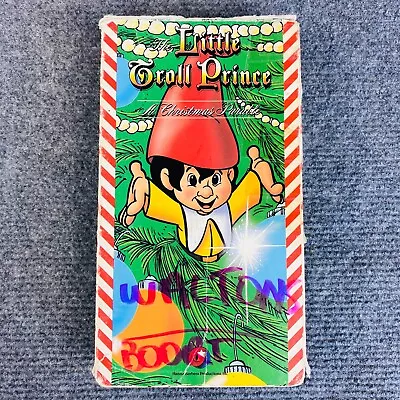 THe Little Troll Prince VHS 1987 RARE OOP Hanna Barbera Christmas VHS Video • $24.88