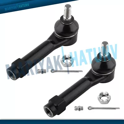 Set Of (2) Front Outer Tie Rod End Links For Ford Mustang Thunderbird 1980-1981 • $16.80