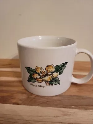  Tabletops Unlimited Botanical Gardens  Magnolia Delarey  Soup/Coffee Mug • $9.99