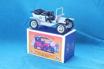 Matchbox Yesteryear Y1-2 Ford Model T (1911) Open Top RAF - Ishimar Code 3 (F54) • £8