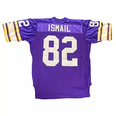 Qudry Missile ISMAIL Signed Minnesota Vikings Game NFL Wilson Jersey #82 Sz 44 • $250