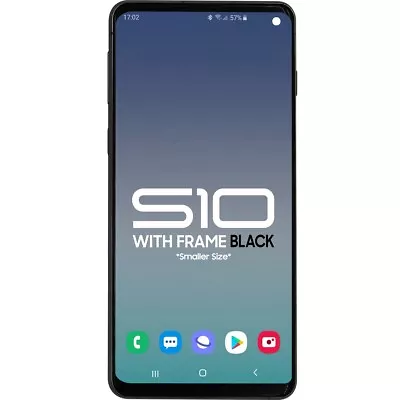 LCD With Touch + Frame After Market Incell Black For Samsung S10 (Smaller Size) • $46.62