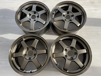 $2550.56 • Buy Rays Engineering Volk Racing TE37 Forged Alloy Wheels 16x7” ET42 5x114.3 DC2 EK9