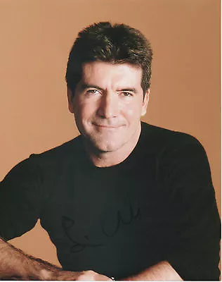 SIMON COWELL Personally Signed 10x8 Photo X FACTOR COA • £29.99