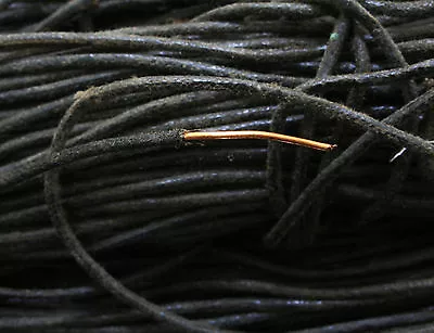 235# Rare Western Electric 18GA Wax Copper Wire  2.2meter *2PCS • $13.20