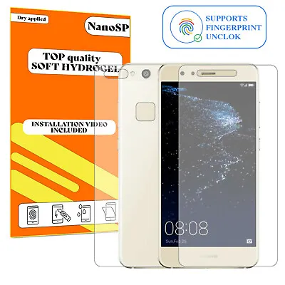 Front Back Screen Protector For Huawei P10 Lite - Hydrogel FILM TPU • £5.98