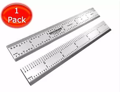 Benchmark Tools 6  5R Rigid Machinist Ruler Grads Brushed Stainless Steel • $6.99