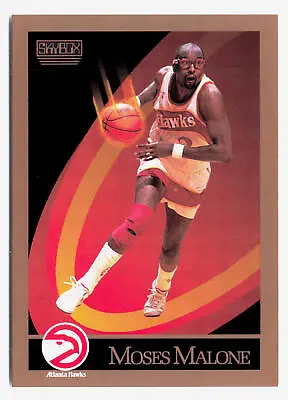 1990-91 SkyBox Moses Malone Atlanta Hawks #6 • $2