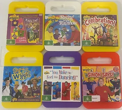 6 X Lot Wiggles DVD’s ABC Kids 3 Contain Original Cast. • $24.50