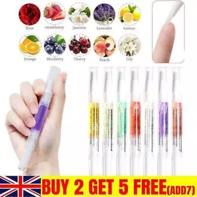 Nail Art Cuticle Revitalize Revitalizer Oil Pen Brush Treatment Care Manicure🥇 • £1.99