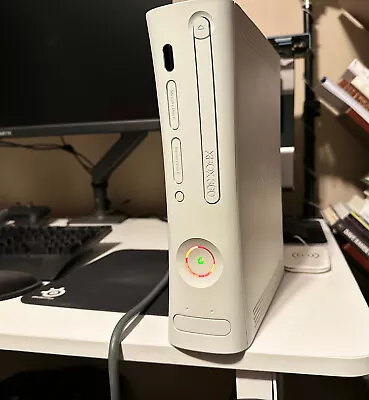 Microsoft Xbox 360 Console - Matte White - 3 Red Ring Error - SEE DESCRIPTION • $23