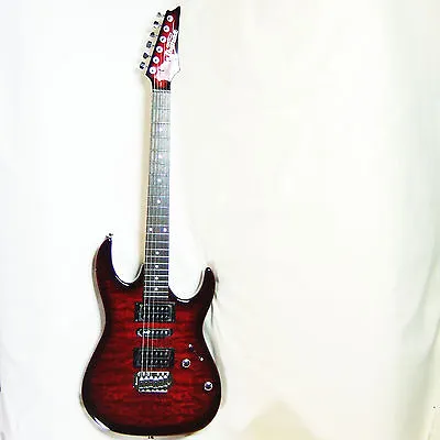 Ibanez GRX90 TRB Transparent Red Burst Free Shipping Electric Guitar SOSC 014 • $630