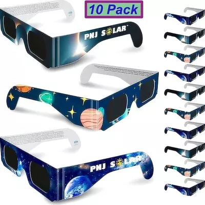 Solar Eclipse Glasses 2024 Solar Eclipse Glasses Bulk ISO Certified 2024 10 Pack • $10.99