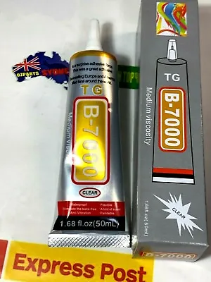 B-7000 Adhesive Clear Glue For Mobile Phone Parts Glass Lens LCD Jewelery Repair • $16.90