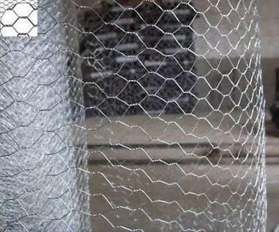 £8.53 • Buy 13mm Garden Galvanised Steel Chicken Rabbit Mesh Wire 5m Width