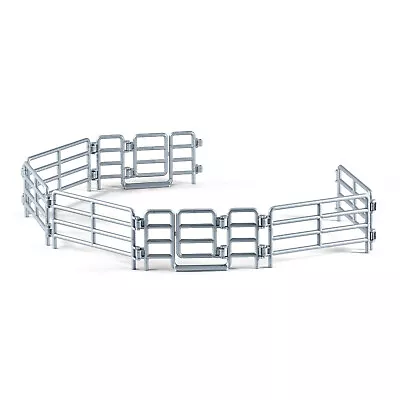 £10.34 • Buy Schleich 42487 Corral Fence Set Farm World Accessories Horses Toys Metal Fencing