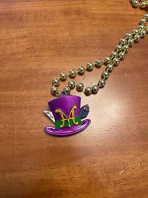 Krewe Of Mad Hatters  - Hat Beads Mardi Gras • $4.99
