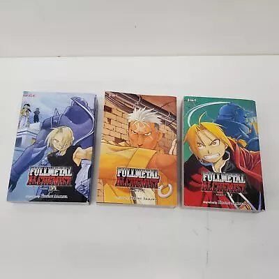 Fullmetal Alchemist Viz Media Omnibus Edition Manga Set Of 3 (Volumes 1-9) • $9.99