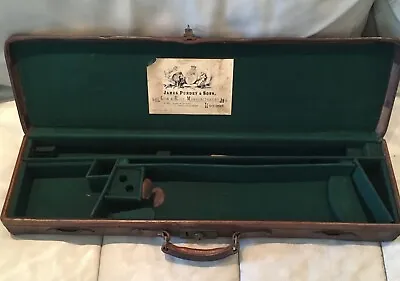  JAMES PURDEY & SONS CASE LEATHER & WOOD RIFLE 19th Century EX   LADY JESSEL  • £505.49