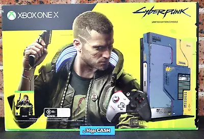 $625 • Buy Microsoft Xbox One X Cyberpunk 2077 Limited Edition 1TB Console - SEALED
