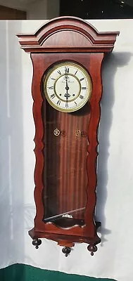 Antique Twin Weight Vienna Wall Clock James Stuart Armagh  • $186.76