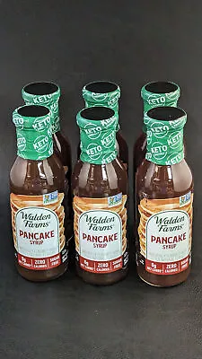 6 Pack Walden Farms Pancake Syrup Sugar Free • £35.65