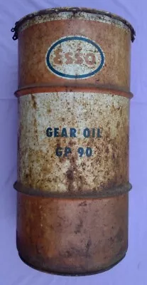 Antique Esso Gear Oil Drum GP 90 • $140