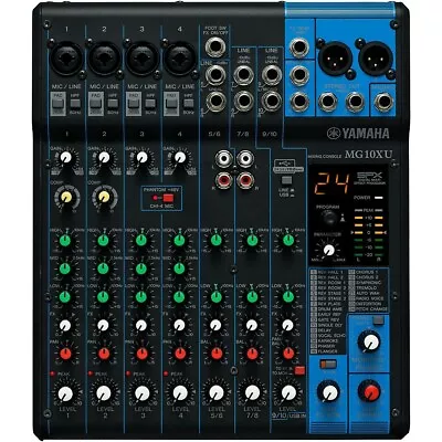 Yamaha MG10XU 10-Channel Mixer With Effects • $267.99