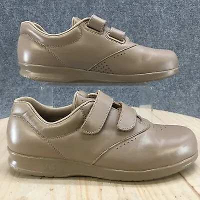 SAS Tripad Comfort Shoes Womens 9.5 M Me Too Walking Sneakers Brown Leather • $50.99