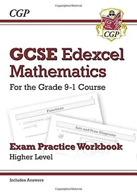 New GCSE Maths Edexcel Exam Practice Workbook: Higher - For The Grade 9-1 Cours • £2.51