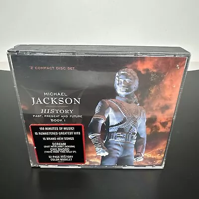 Michael Jackson History Past Present & Future Book 1 (CD 2 Disc Set) TESTED! • $12.99