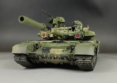 1/35 Built Modern Russian T-90A Main Battle Tank Model W/Workable Suspen & Track • $169.99