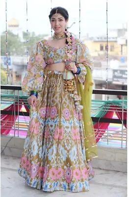 Indian Wedding Heavy Bollywood Bridal Party Lehenga Ethnic Lengha Choli Suit • $89