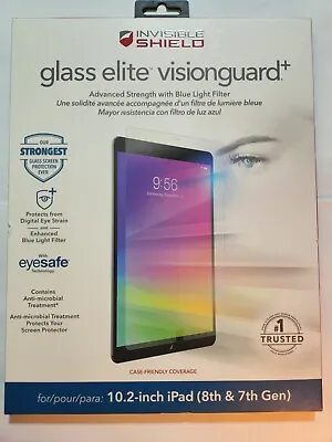$35 • Buy ZAGG InvisibleShield Glass Elite VisionGuard+ Blue Light Filter Protector-10.2”