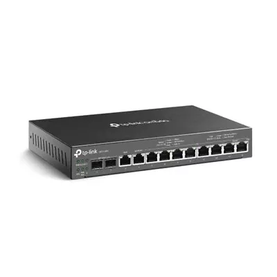 TP-LINK (ER7212PC) Omada 3-in-1 Gigabit VPN Router + PoE Switch 11 Ports • £213.96