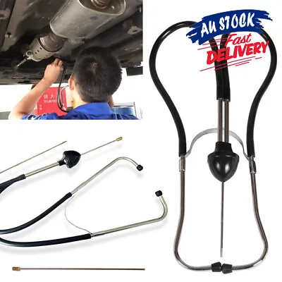 Dual Tube Diagnostic Tool Car Engine Sound Mechanic's Stethoscope Automotive • $13.95