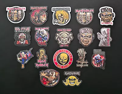 Iron Maiden Vinyl Stickers Up The Irons Heavy Metal Decals Eddie The Head • $4