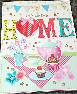 £1.65 • Buy New Home Card. Tea & Cakes Theme. Heartstrings Cards. NH2