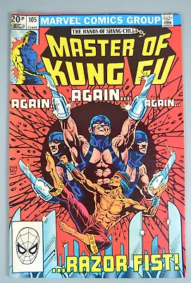 Marvel Comics Shang-Chi Master Of Kung Fu #105 • £5.99