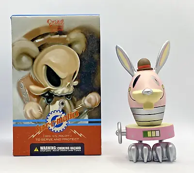 Mindstyle Brandt Peters Serv-O-Matics Testbot Vinyl Collectible Robot Bunny • $32