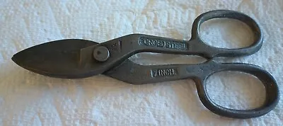 Rare Vintage Ardex Tin Snips 7   Made In Germany Forged Steel Sharp  • $26.89